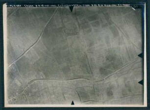 Foto des Geländes westlich von Croisilles südöstlich von Arras (Luftbild)