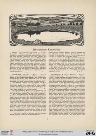 Rheinisches Kunstleben