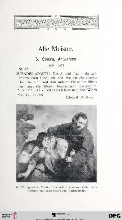 Alte Meister (Nr. 16 - 108)