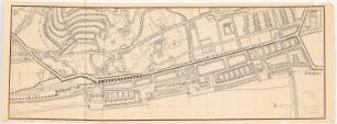 Generalbebauungsplan Izmit Gesamtbebauungsplan, 2. Fassung: (Lichtpause von Inv.Nr. 23447): Grundplan und Lageplan mit Koordinatennetz, in drei Teilen, 1:1000, Teil B