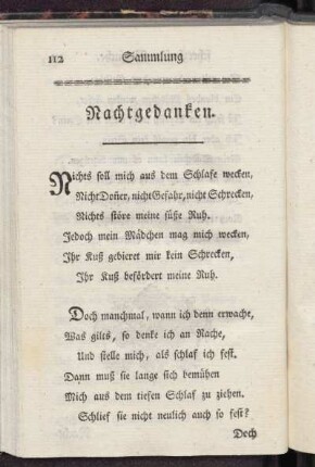 Nachtgedanken