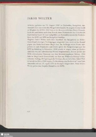 Jakob Welter