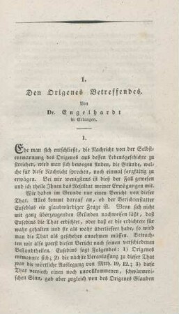 157-164 Den Origines Betreffendes