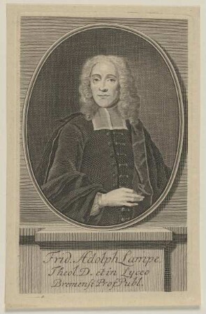 Bildnis des Frid. Adolph Lampe