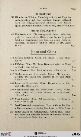 [Japan und China, Delft, Steinzeug etc.] (Nr. 344-431)