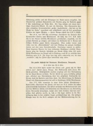 Die zweite Schlacht bei Varennes. Montsaucon. Vauquois