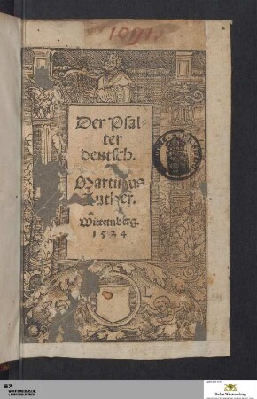 Der Psalter deutsch