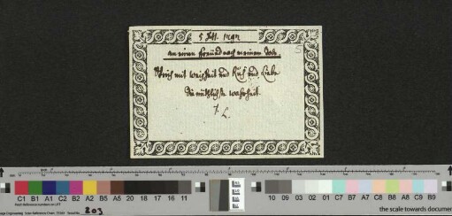 5. Billet