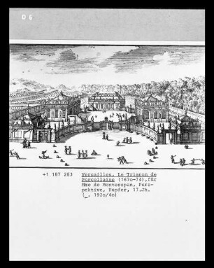Versailles, Schlosspark, Le Trianon de Porcellaine