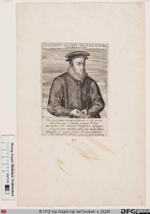 Bildnis Johann Jacob Grynaeus