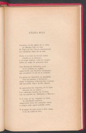 Página roja