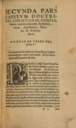 D. Nicolai Selnecceri Paedagogiae Christianae ... Pars ..., 2