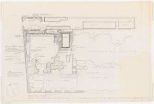 Garten Hummel, Oberursel: Lageplan mit Gartenplan 1:200