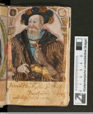 Bildnis von Alexius Weckherlin (-1529)