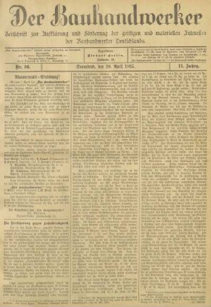 20. April 1895, Nr. 16