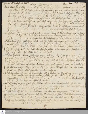 Tagebuch von Christian Pohle.