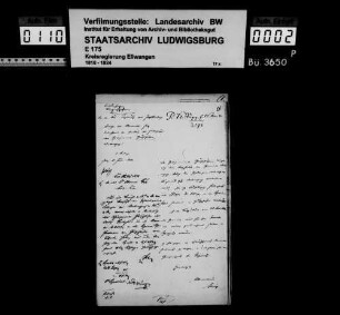 Verkauf von Liegenschaften durch die Teilgemeinden Unteraspach, Gaugshausen und Oberscheffach, Gesamtgemeinde Unteraspach