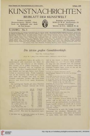No. 3 (15. Dezember 1912)
