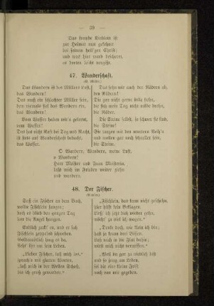 47. Wanderschaft.