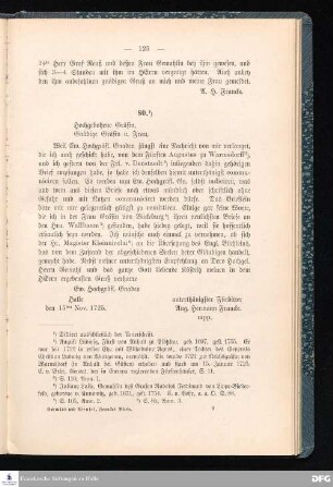 Brief von August Hermann Francke an Maria Eleonore Emilia v. Reuß-Köstritz.