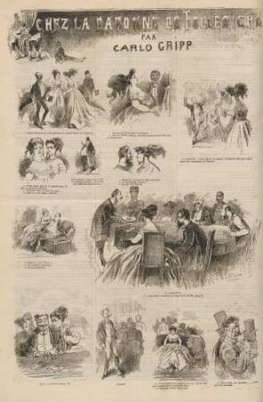 Chez la Barone de Follenbiche par Carlo Gripp