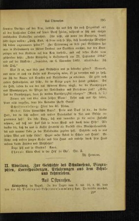 Aus Ostpreußen