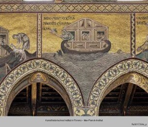 Mosaikprogramm : Mosaikbilder im Langhaus : Altes Testament
