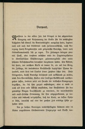 III-IV, Vorwort