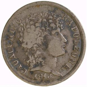 Münze, 2 Lire, 1813