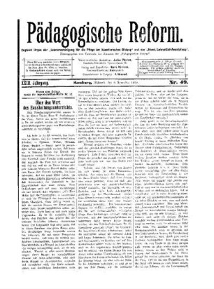 Über den Wert des Haushaltungsunterrichts