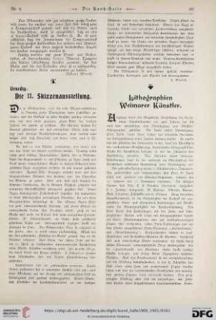 6: Lithographien Weimarer Künstler
