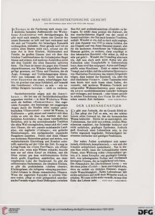 Der Lebenskünstler