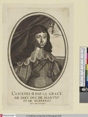 Carolues II. [Carl II. Gonzaga Herzog von Mantua und Montferrat]