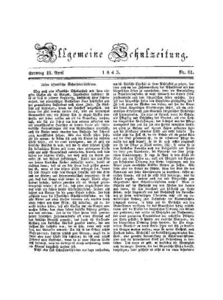 Ueber öffentliche Schulfeierlichkeiten