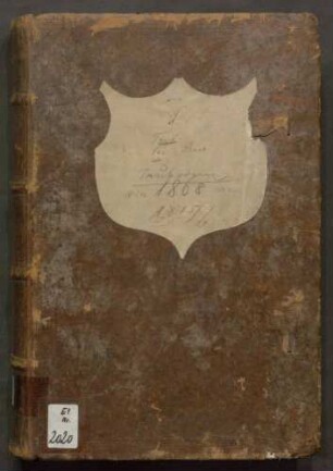 Taufregister II 1868-1876 Totenregister II 1853-1875