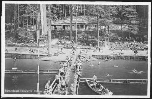 Kriebstein. Strandbad Talsperre Kriebstein