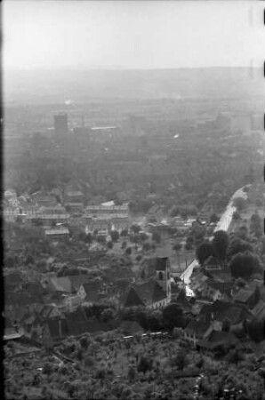 Lörrach, Tüllingen: Blick von Tüllingen auf Weil