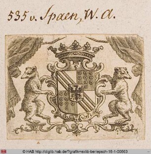 Wappen des Willem A. van Spaen
