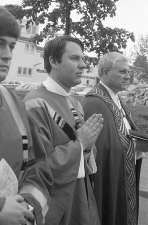 Primiz des Neupriesters Karl Vornberger in der Kirche St. Josef in Grünwinkel