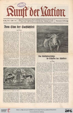 2: Vom Sinn der Sachlichkeit