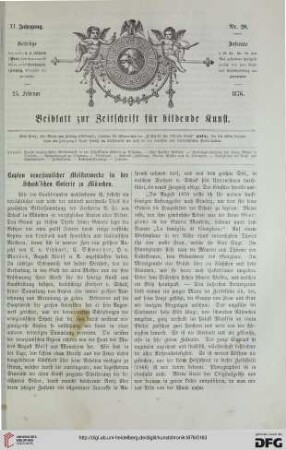 Kopien venezianischer Meisterwerke in der Schack'schen Galerie zu München, [1]