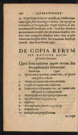 De Copia Rerum Seu Ratione Locupletandae sententiae.