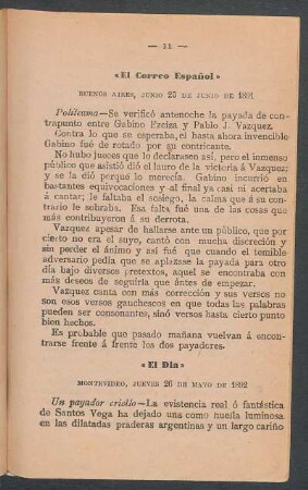 "El Día" : Montevideo, jueves 26 de mayo de 1892