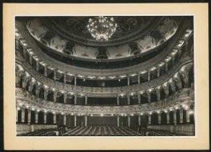 Stadttheater, Krakau: Ansicht Zuschauerraum