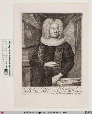 Bildnis Tobias Heinrich Schubart
