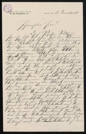 Brief 1: 14.12.1896