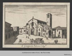 Veduten von Mailand : Vedute von San Giorgio al Palazzo in Mailand