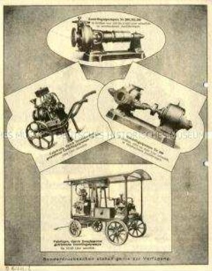 Neuzeitliche Baupumpen