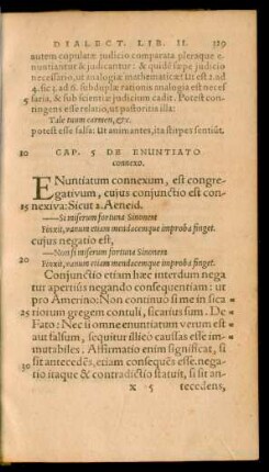 Cap. 5 De Enuntiato connexo.