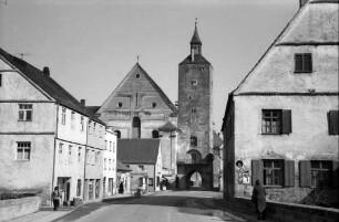 Mindelheim: [Mariä Verkündigung und Schnäbelinstorturm]